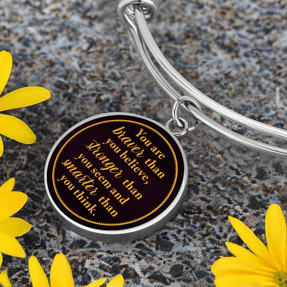 Brave, Strong, & Smart-Bracelet