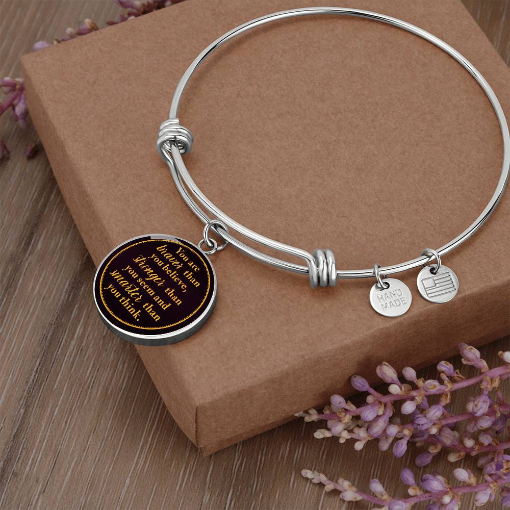 Brave, Strong, & Smart-Bracelet