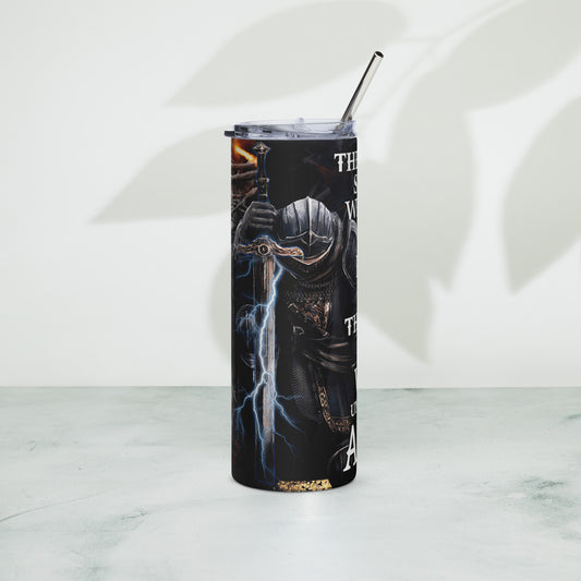 A Knight's prayer tumbler